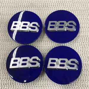 COPY - COPY - 4 bbs center cap 70mm new blue color